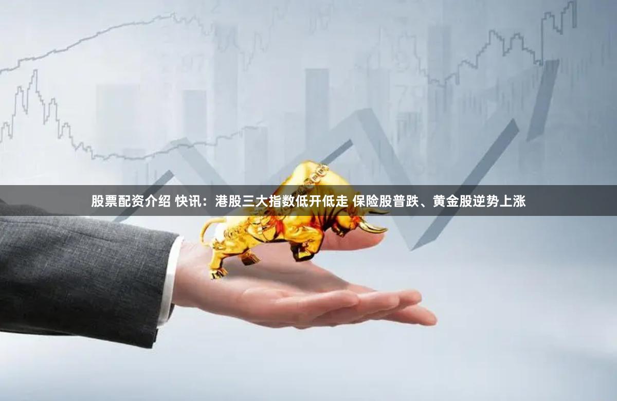 股票配资介绍 快讯：港股三大指数低开低走 保险股普跌、黄金股逆势上涨