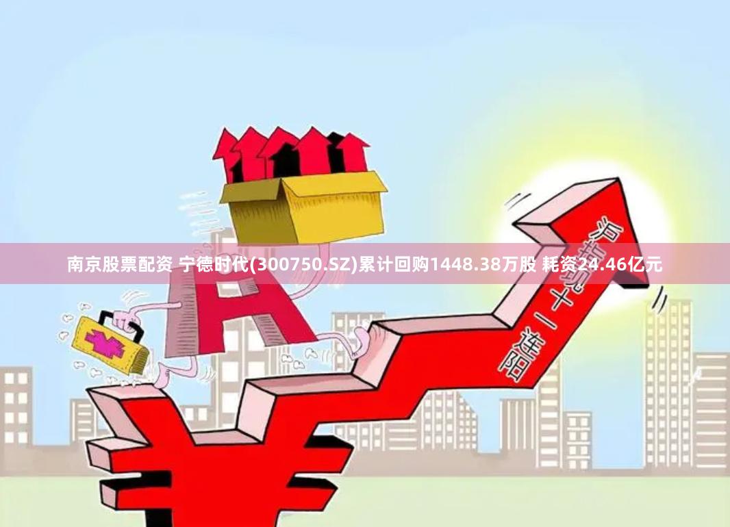 南京股票配资 宁德时代(300750.SZ)累计回购1448.38万股 耗资24.46亿元